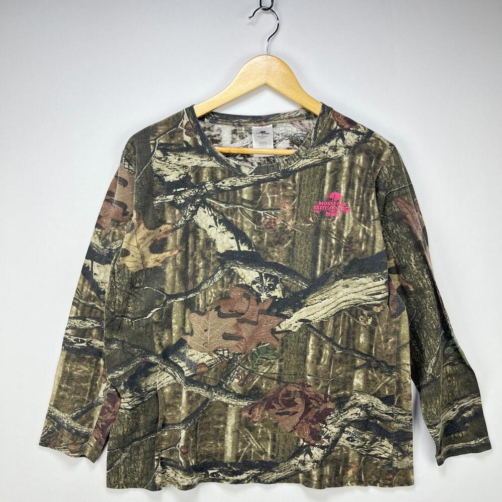 Vintage Y2K Mossy Oak Realtree Camo Shirt Women's XL